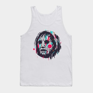 Creppy mask face Tank Top